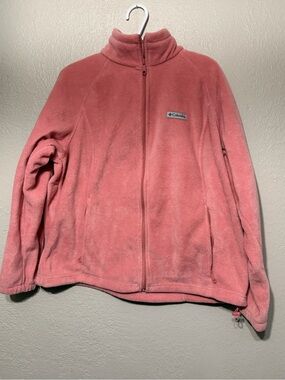 Columbia Women's Benton Springs Full Zip Fleece Jacket Plus Size 2X XXL Coat